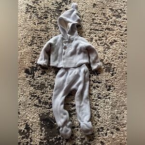 Baby Boy NECK & NECK light Blue Knit 2 Piece Outfit Set Sz 6-9 Month Sweater